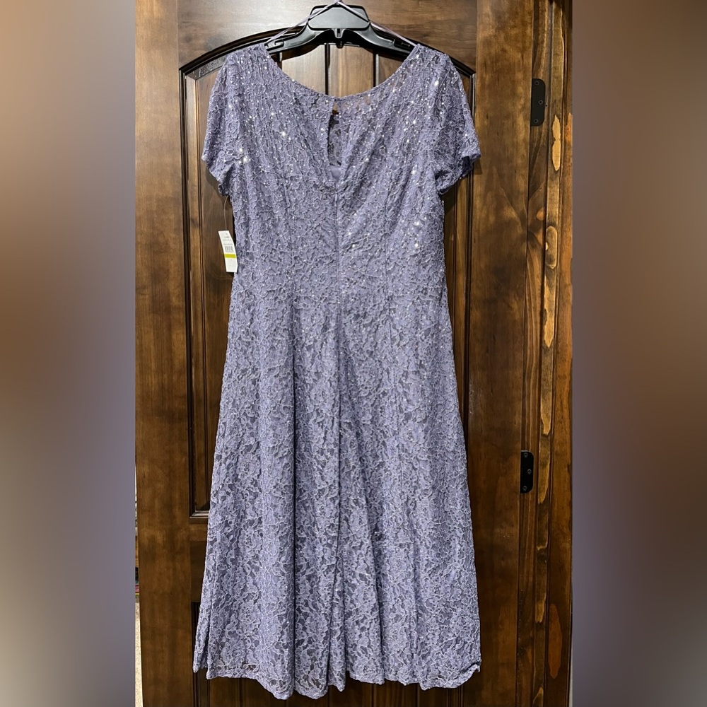 Formal Sequin Lace Midi Dress - Never Worn